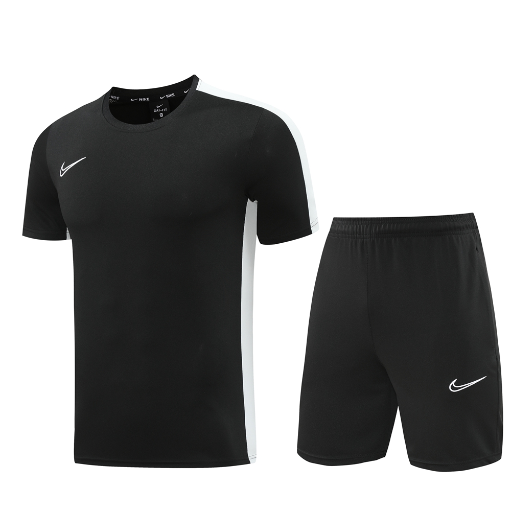 Nike Short Sleeve Training Jersey Set-ND02- Black