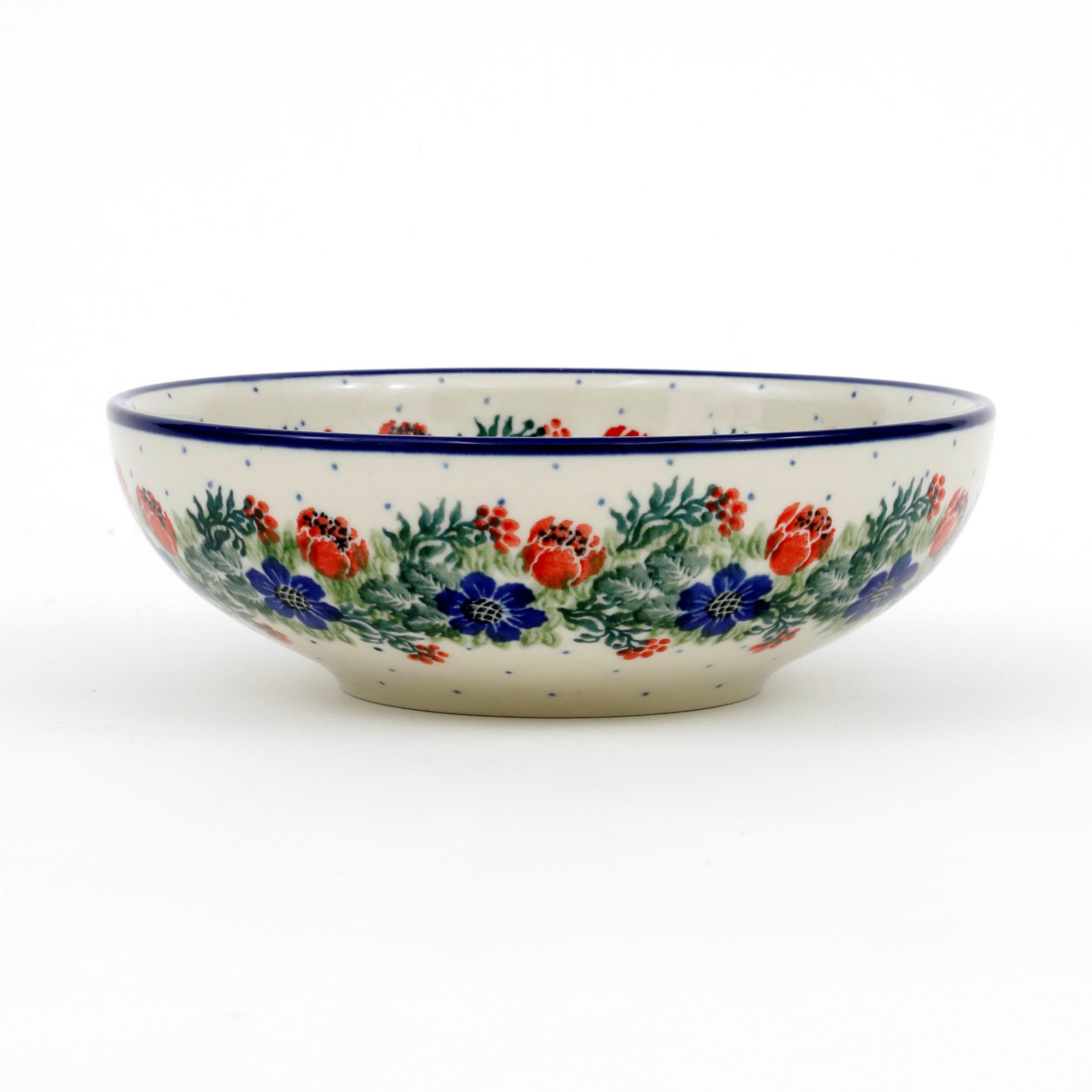 Miska ceramiczna B90 0,5l  1535X Czerwony wianuszek