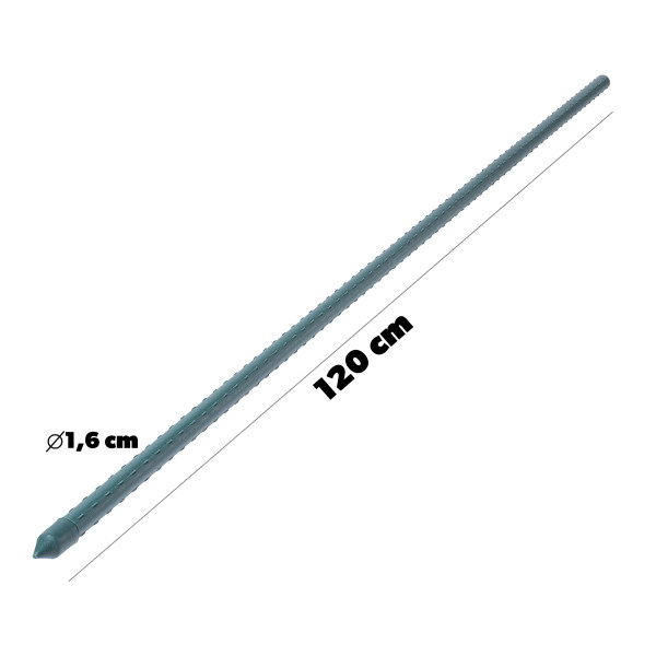 Tyczka Podpórka Roślin Stal Powlekana 120cm 10szt