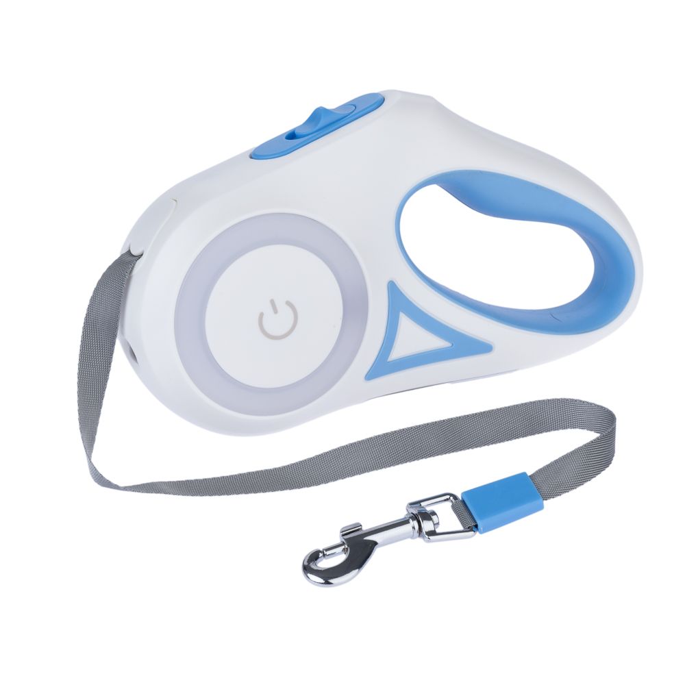 TIAKI Dragonfly Retractable Lead with Light - 3m