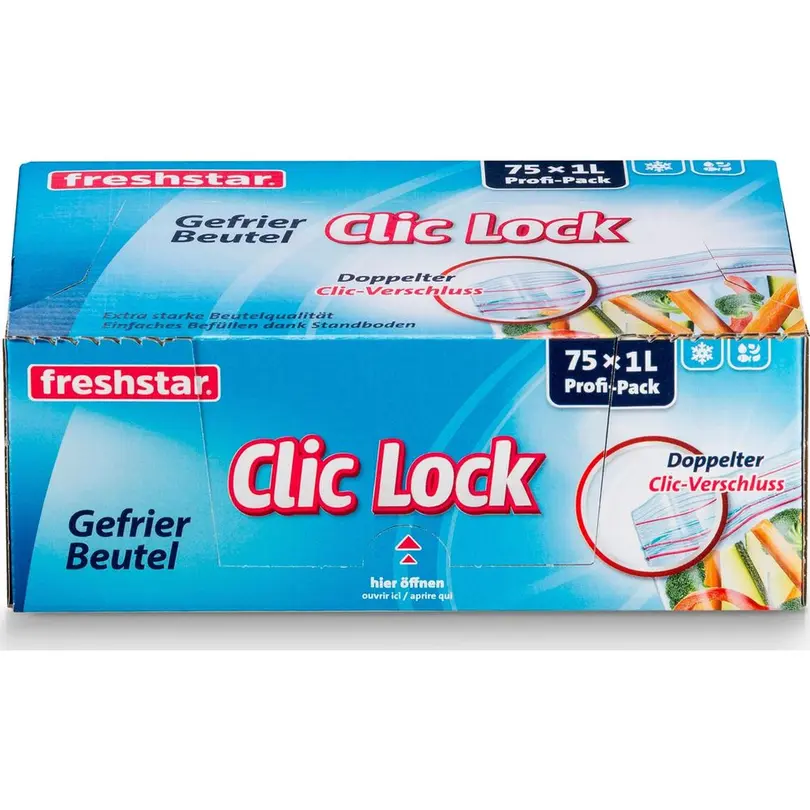 Frischhaltebeutel 75er-Set Freshstar