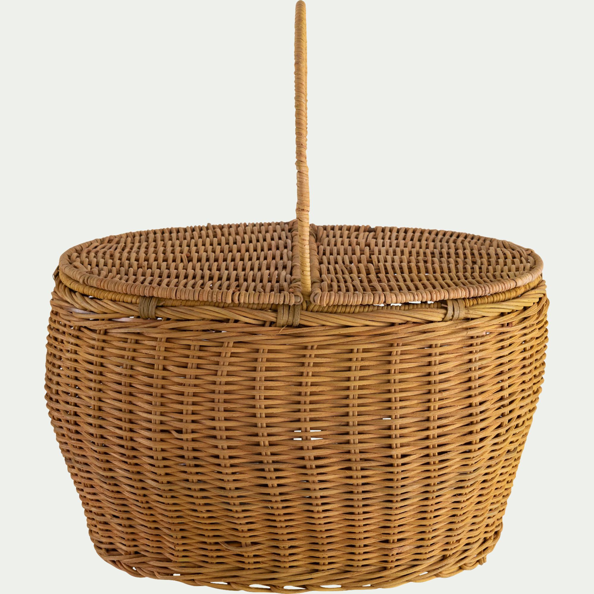 BARLIN - Panier pique-nique en rotin - naturel