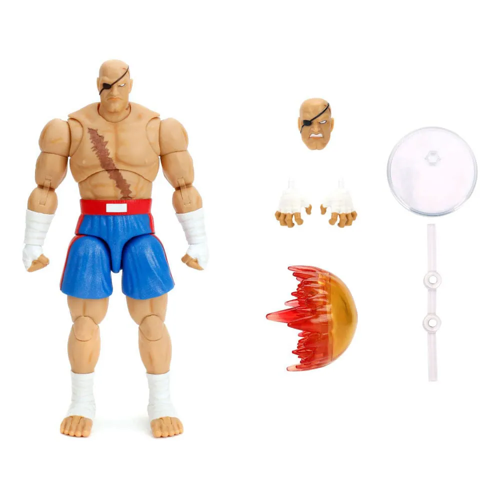 Jada Ultra Street Fighter II Sagat figure 19 cm