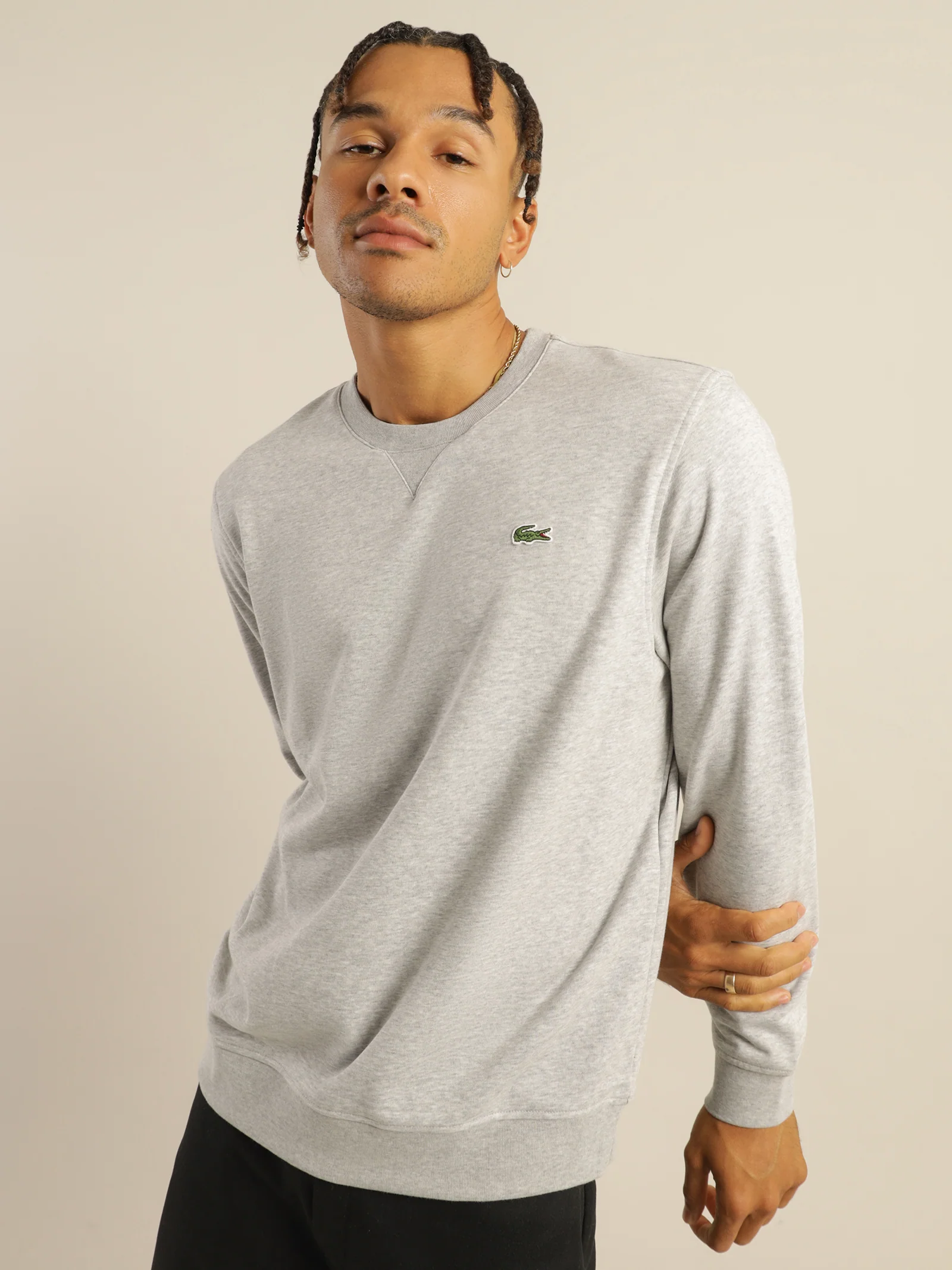Sports Fleece Crew Neck Sweatshirt