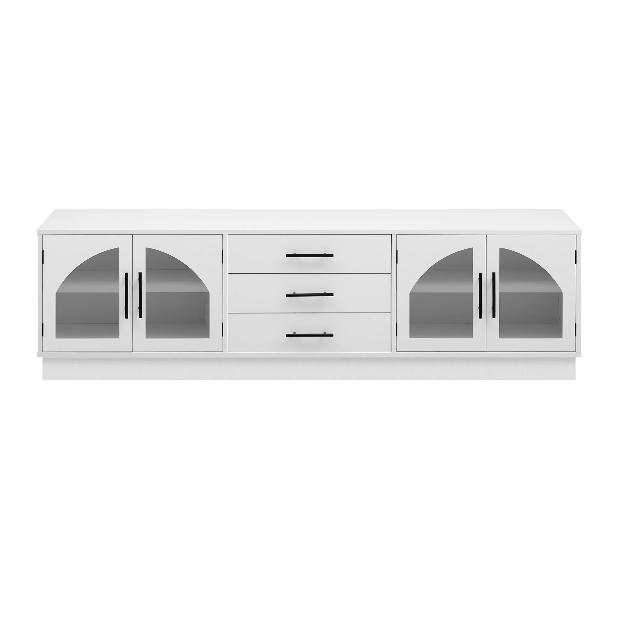 68.9'' Modern TV Stand for TVs up to 75 Inches, Media Console Cabinet