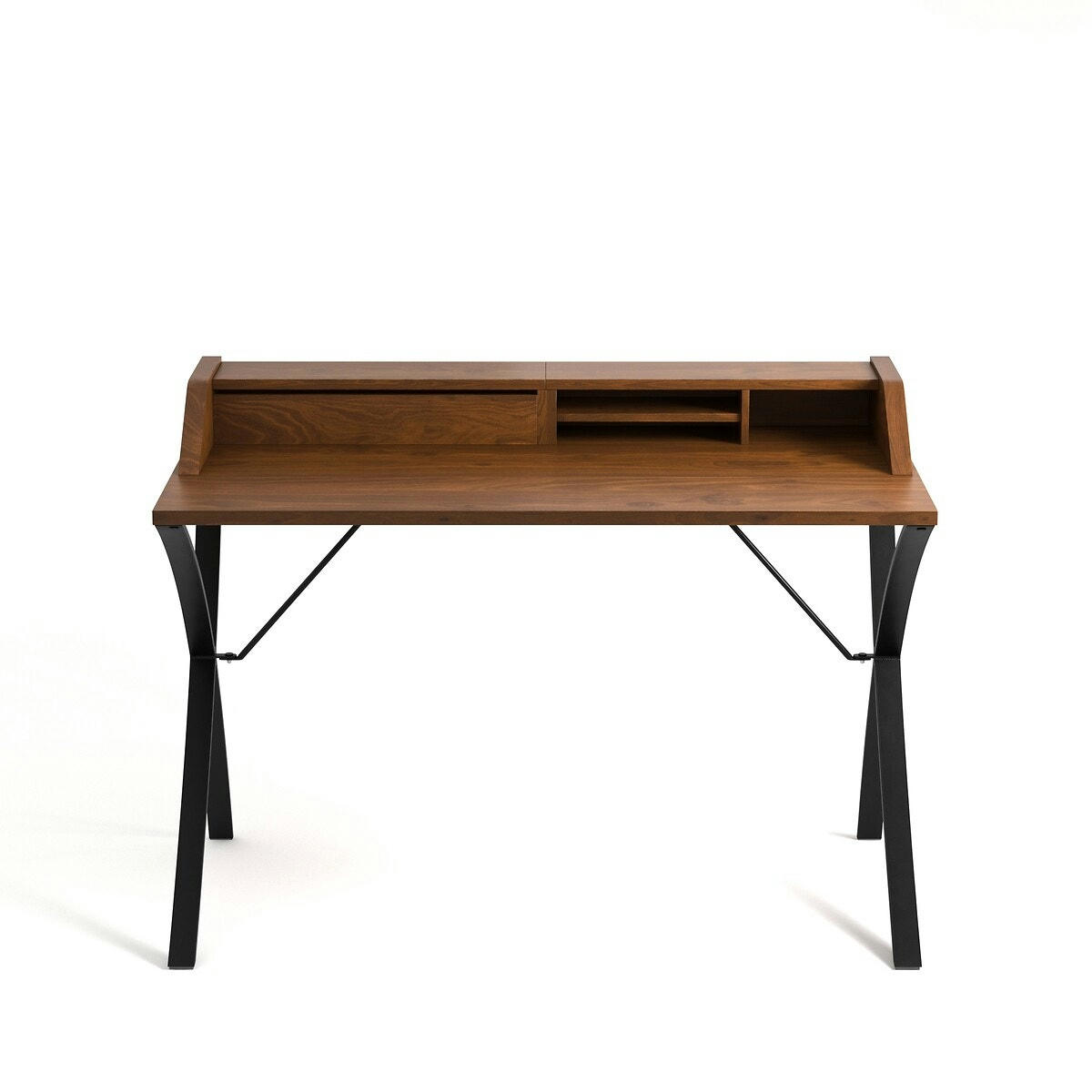 Bureau secrétaire plaqué noyer, Epitre