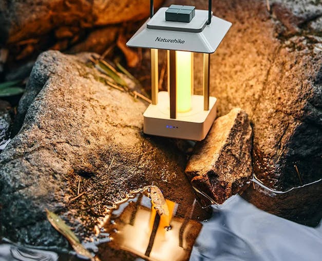 NNEOBA Ultralight Portable Camping Lamp Outdoor Tent Lantern Green