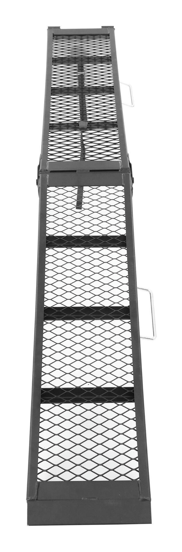 CargoMaster Power Sport Steel Mesh Center Folding Loading Ramp, 80 x 11-in, Single Ramp