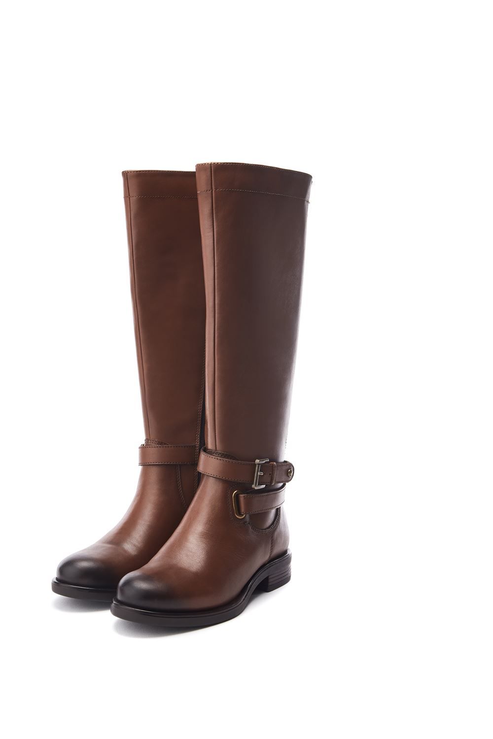 Moda In Pelle Somain' Leather Biker Boots