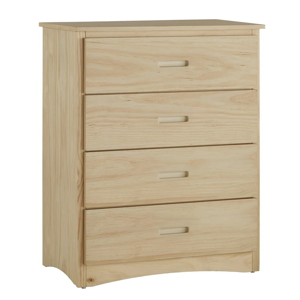 Hunter 4-Drawer Natural Wood Chest by iNSPIRE Q Junior