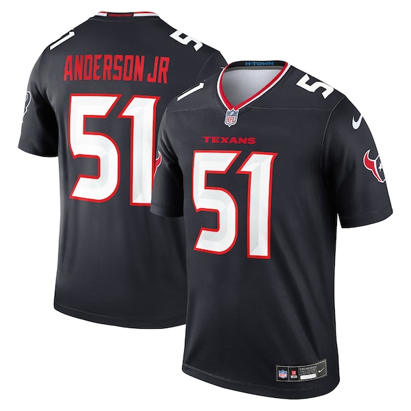 Will Anderson Jr. Houston Texans Nike Team Legend Player Performance Top - Navy