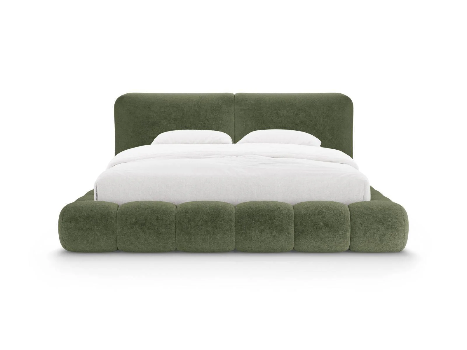 Bedframe Solange chenille 180 x 200 met opbergruimte
