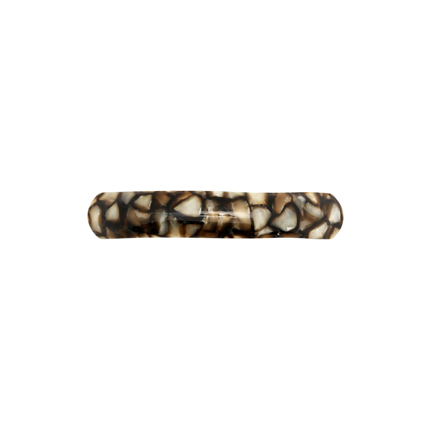Curved Peppermint Pop Clip, moonbeam
