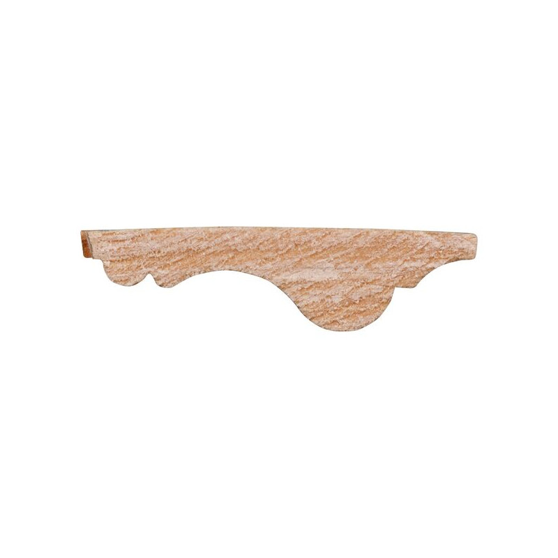 Moulure décorative en sapin 270 x 6,8 x 1,8 cm