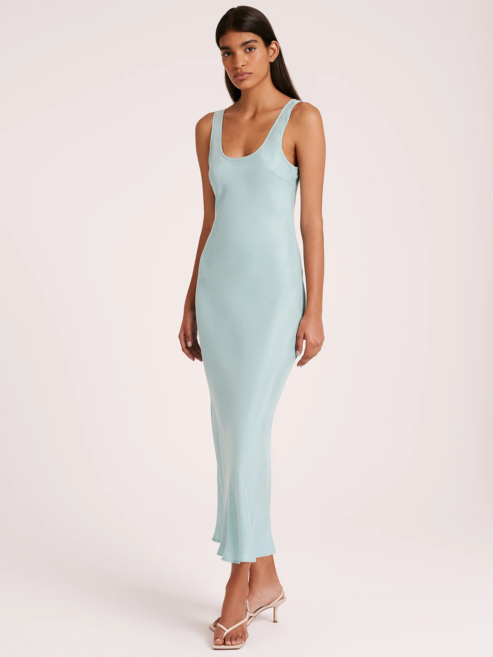 Cupro Slip Dress