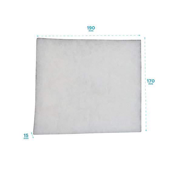 Filtre jetable à pollens G4 compatible VMI GALBE OU CUBE VENTILAIRSEC