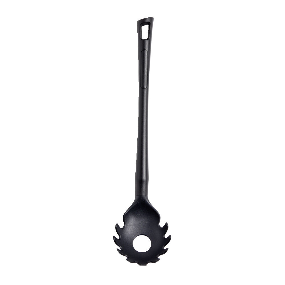 Cuillère à spaghetti plastique noir L.32cm