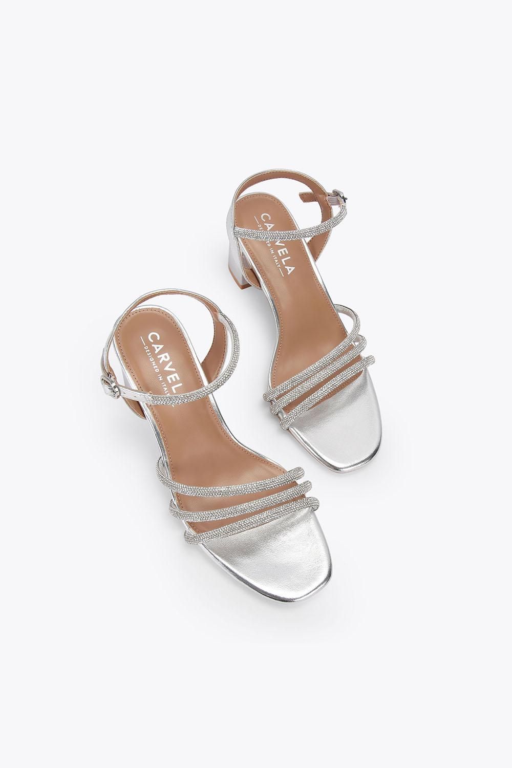 Carvela Motto Block' Fabric Sandals