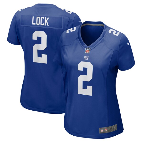 Drew Lock New York Giants Nike Women's  Game Jersey -  Royal