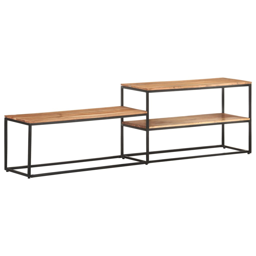 Szafka pod Telewizor Rtv Brąz Mat Nowoczesny Salon 180x30x50cm