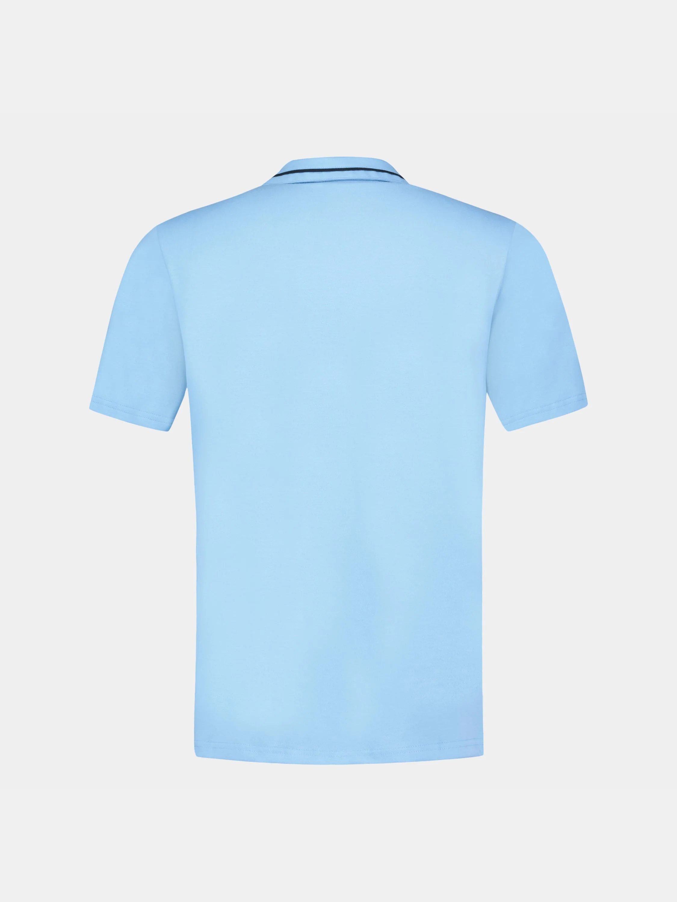 2520803-AB PRESTIGE Polo SS N°1 M fly blue | Polo Homme