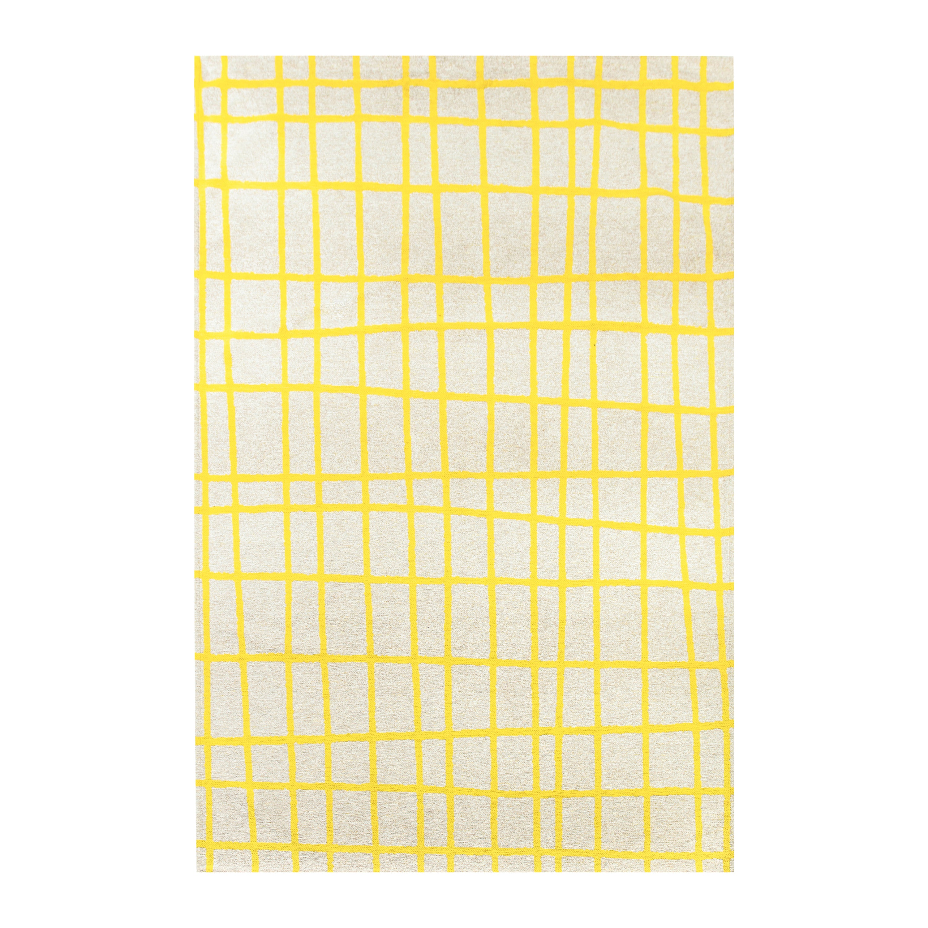 Lola & Moi Caro Vloerkleed - Bright Yellow - 170 x 240 cm