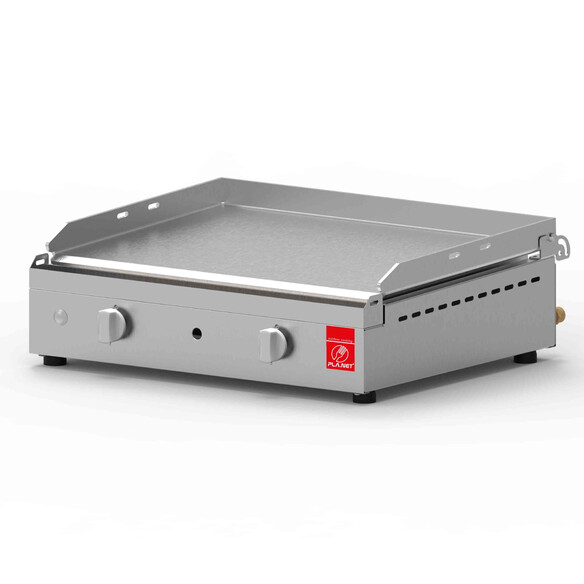 Pack Plancha gaz Chef 55 Lisse   Chariot fermé inox - Planet
