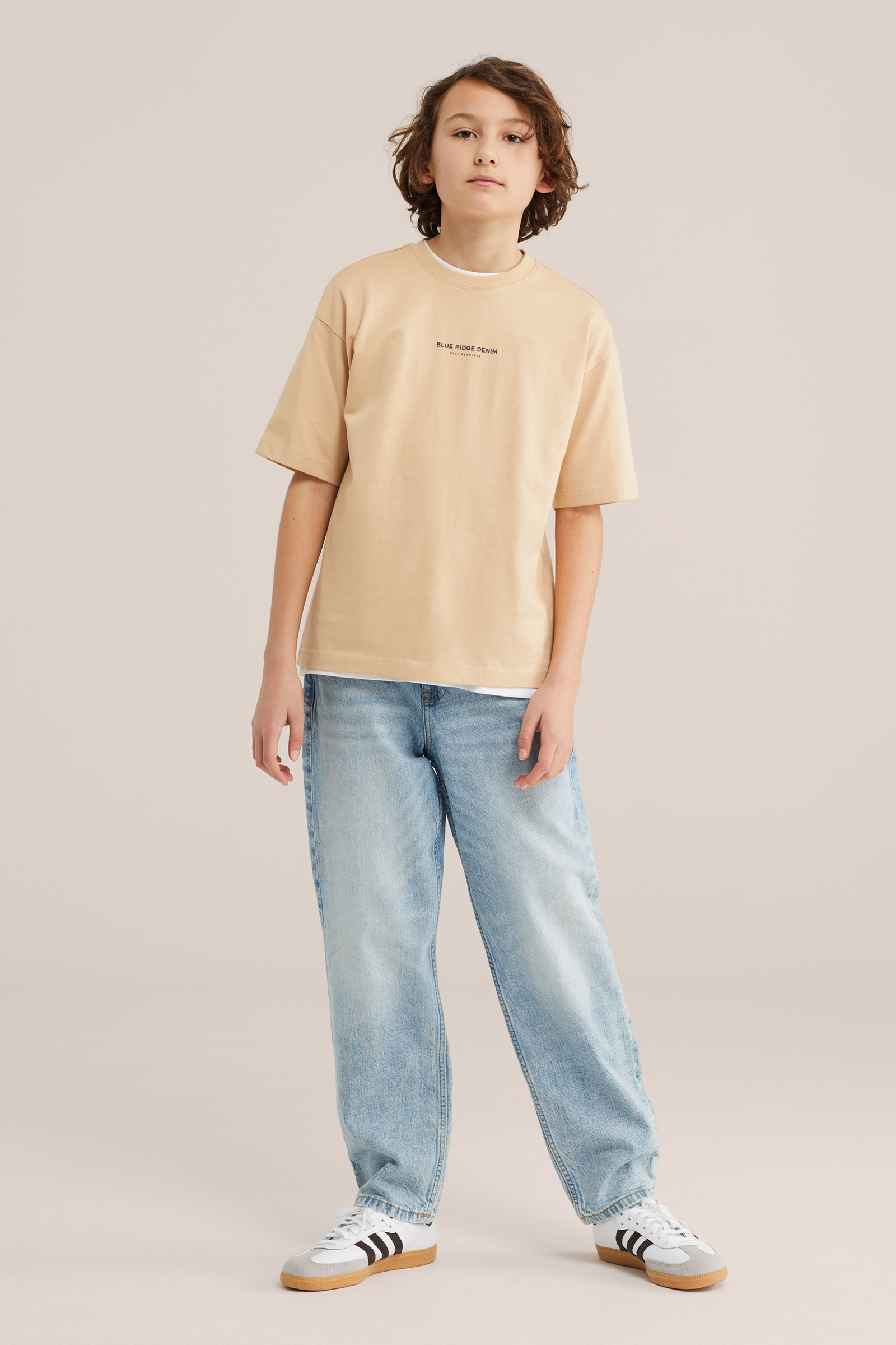 Jongens Oversized T-shirt met print