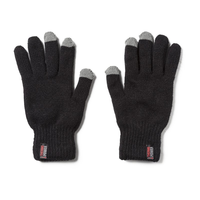 Thermo handschoenen S/M - zwart
