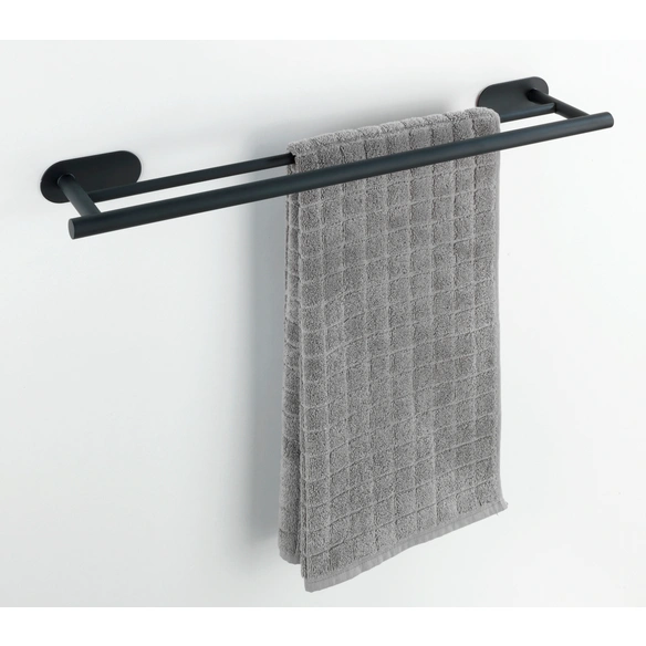 Handtuchstange »Turbo-Loc Orea black«, Edelstahl, schwarz/matt