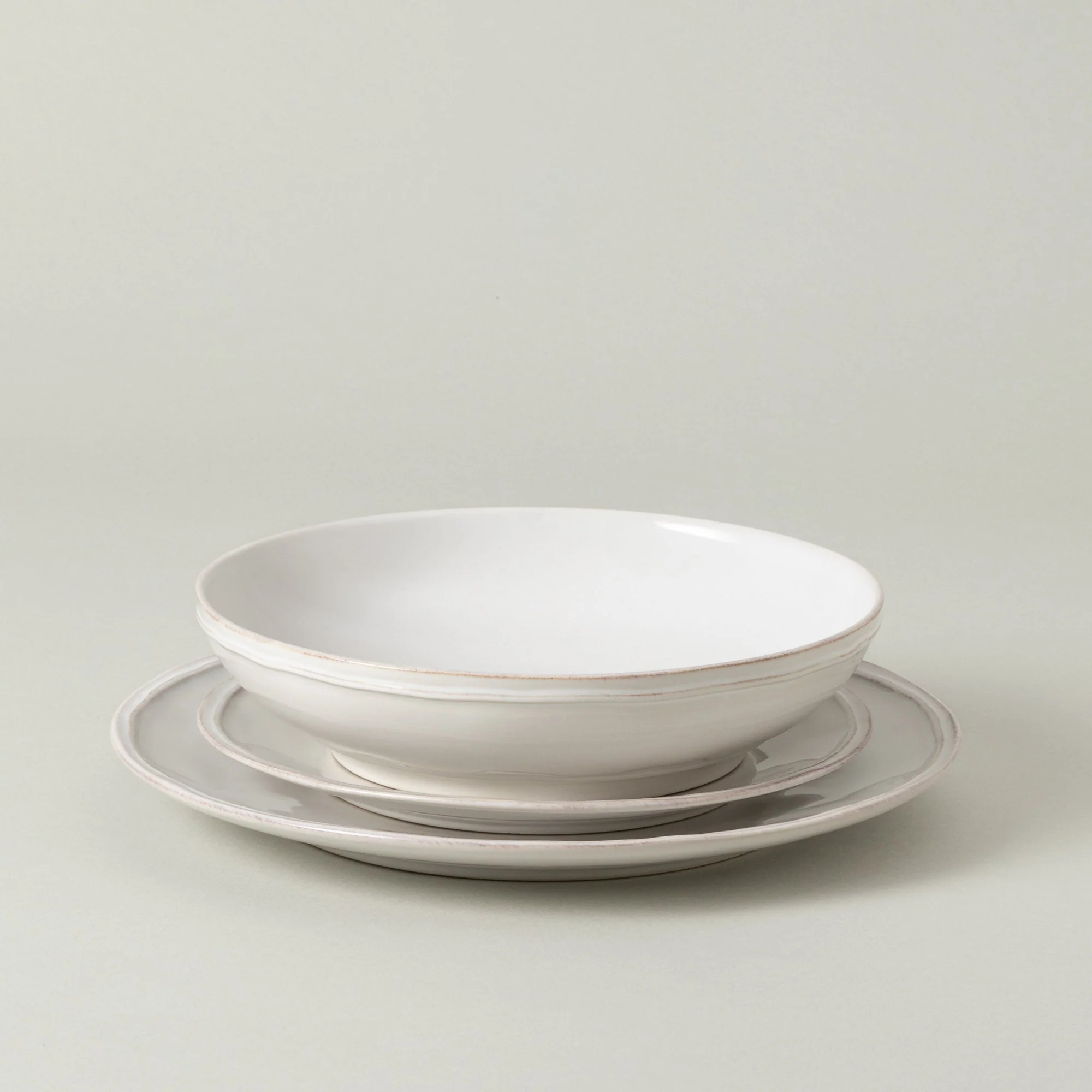 12-Piece Dinnerware Set with Soup/Pasta Bowl Fontana, Casafina by COSTA NOVA