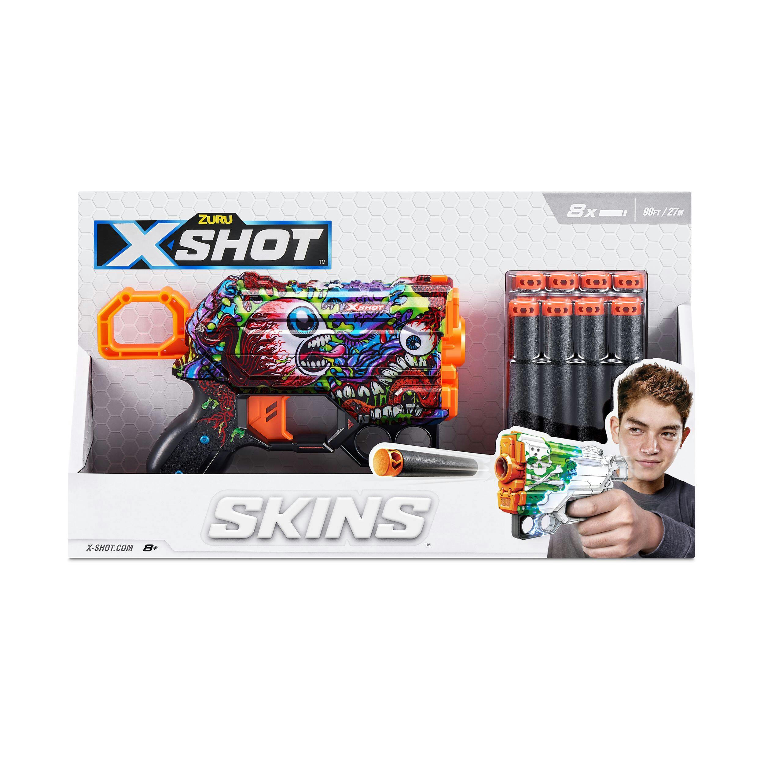 Zuru X-Shot Skins Menace