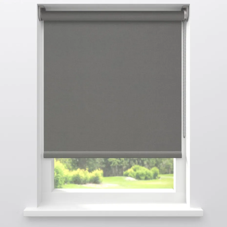 Kwantum Rolgordijnen | Rolgordijn Milad  Grijs