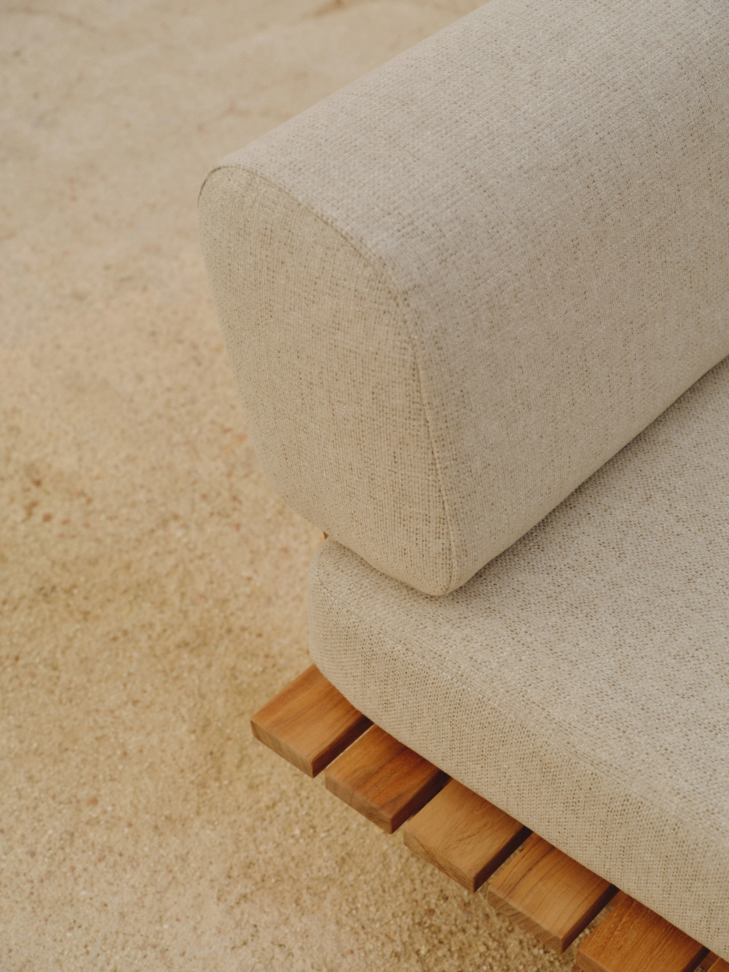 Garten-Doppel-Daybed Eiko aus Teakholz