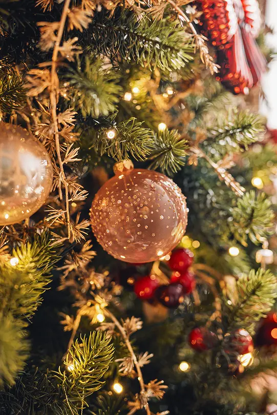 Weihnachtskugel Wonderland