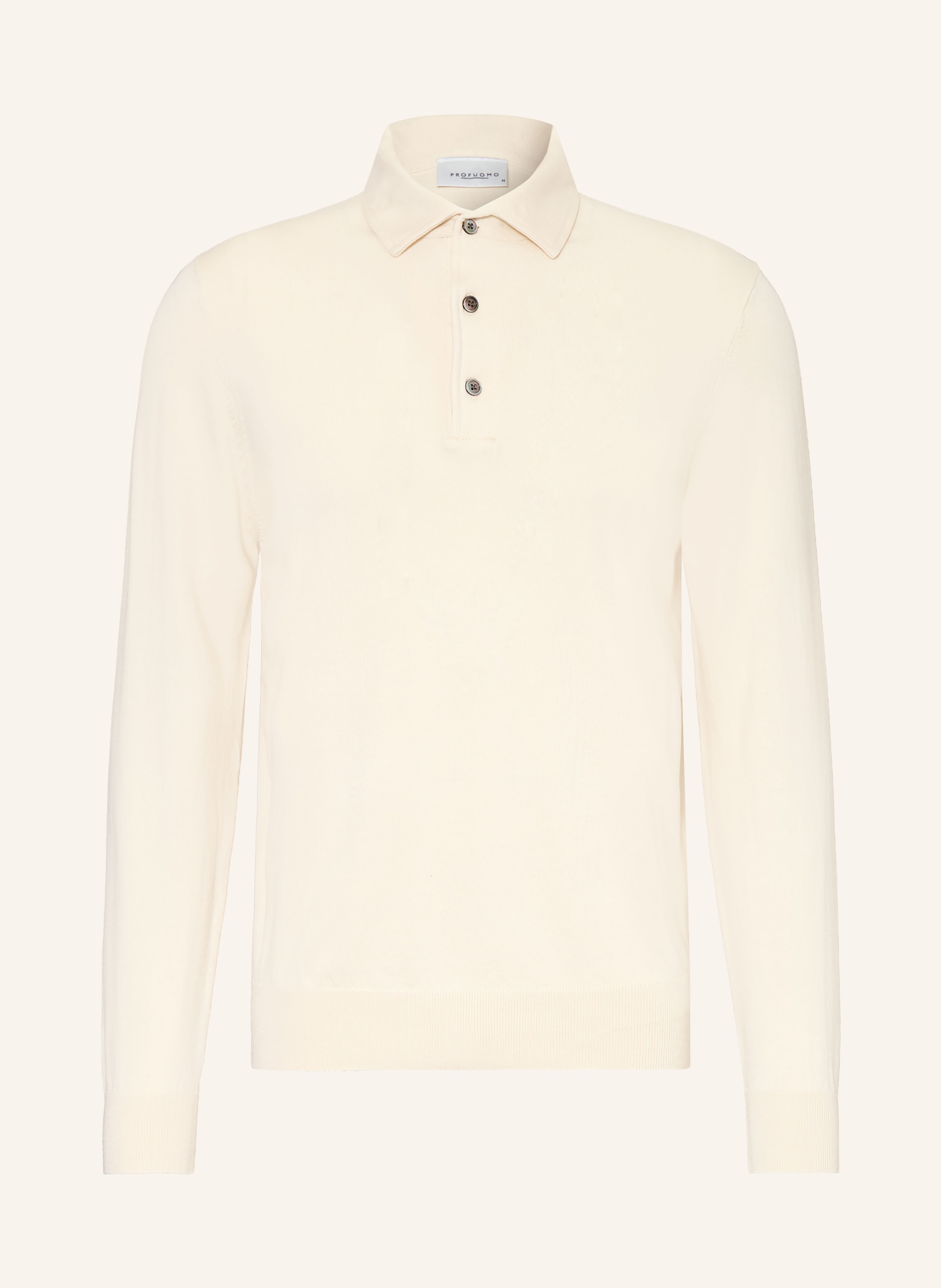 PROFUOMO Strick-Poloshirt