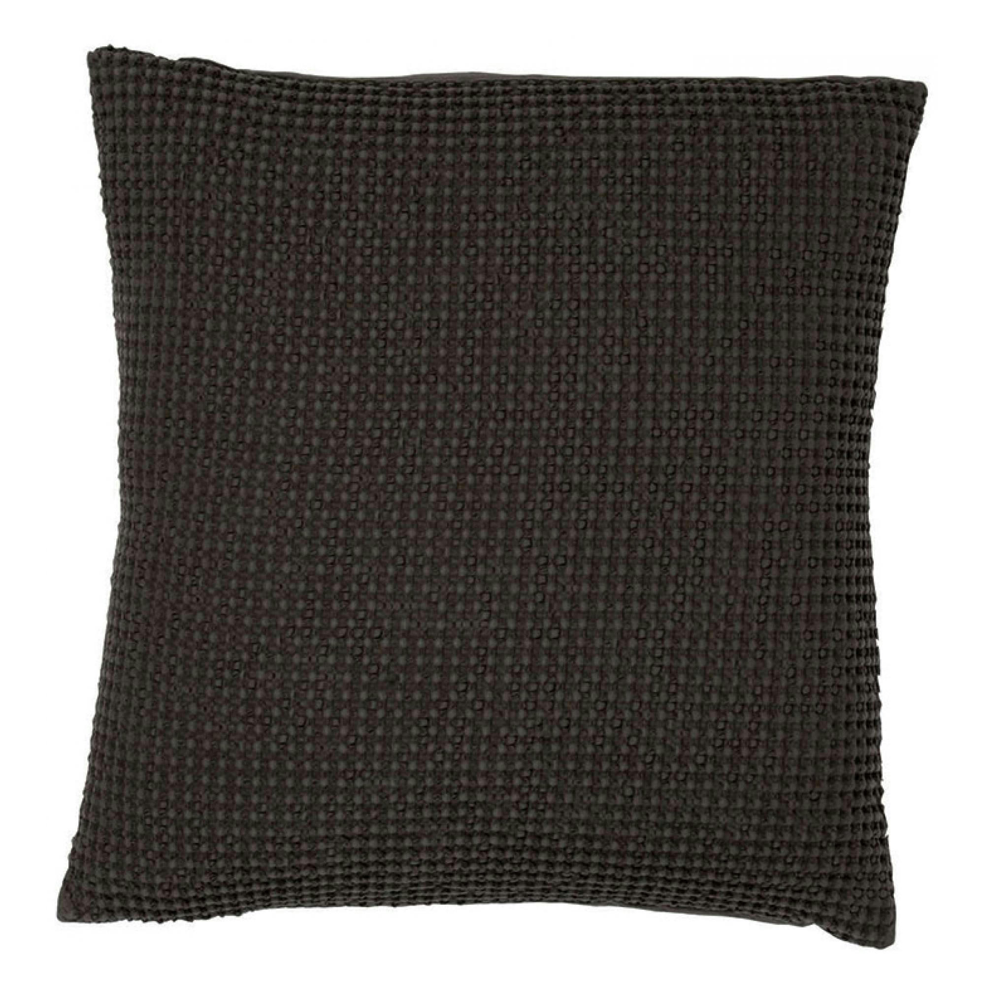 MAIA - Coussin  en coton carbone 45 x 45