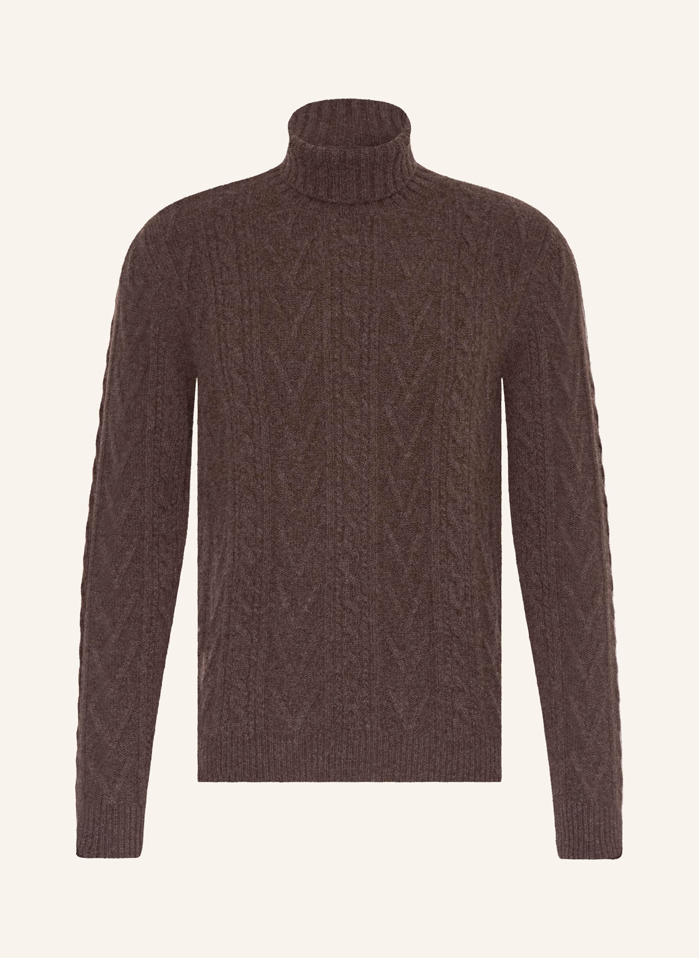FEDELI Rollkragenpullover mit Cashmere