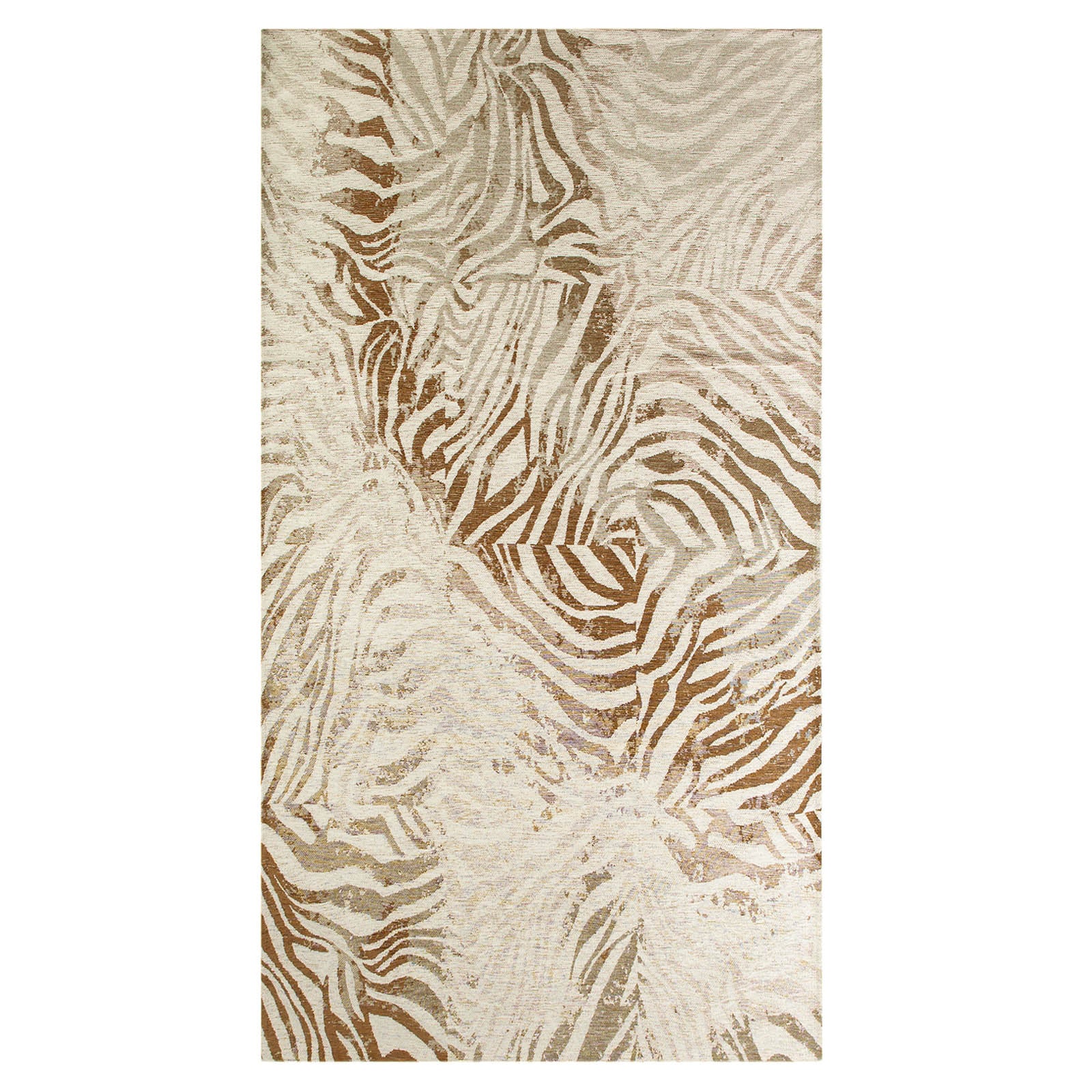 Lola&Moi vloerkleed Savannah - bruin - 80x150cm