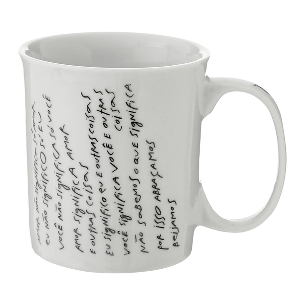 CANECA 350 ML LIVRO EM LOUÇAS