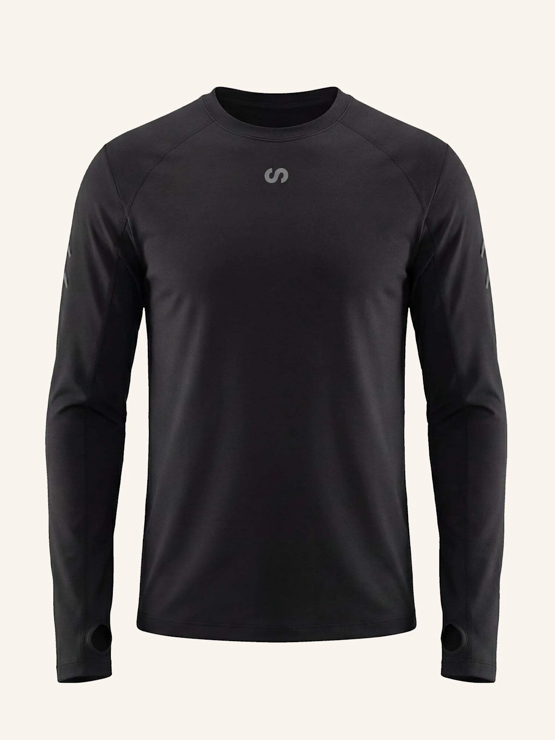 SNOCKS Laufshirt langarm Herren