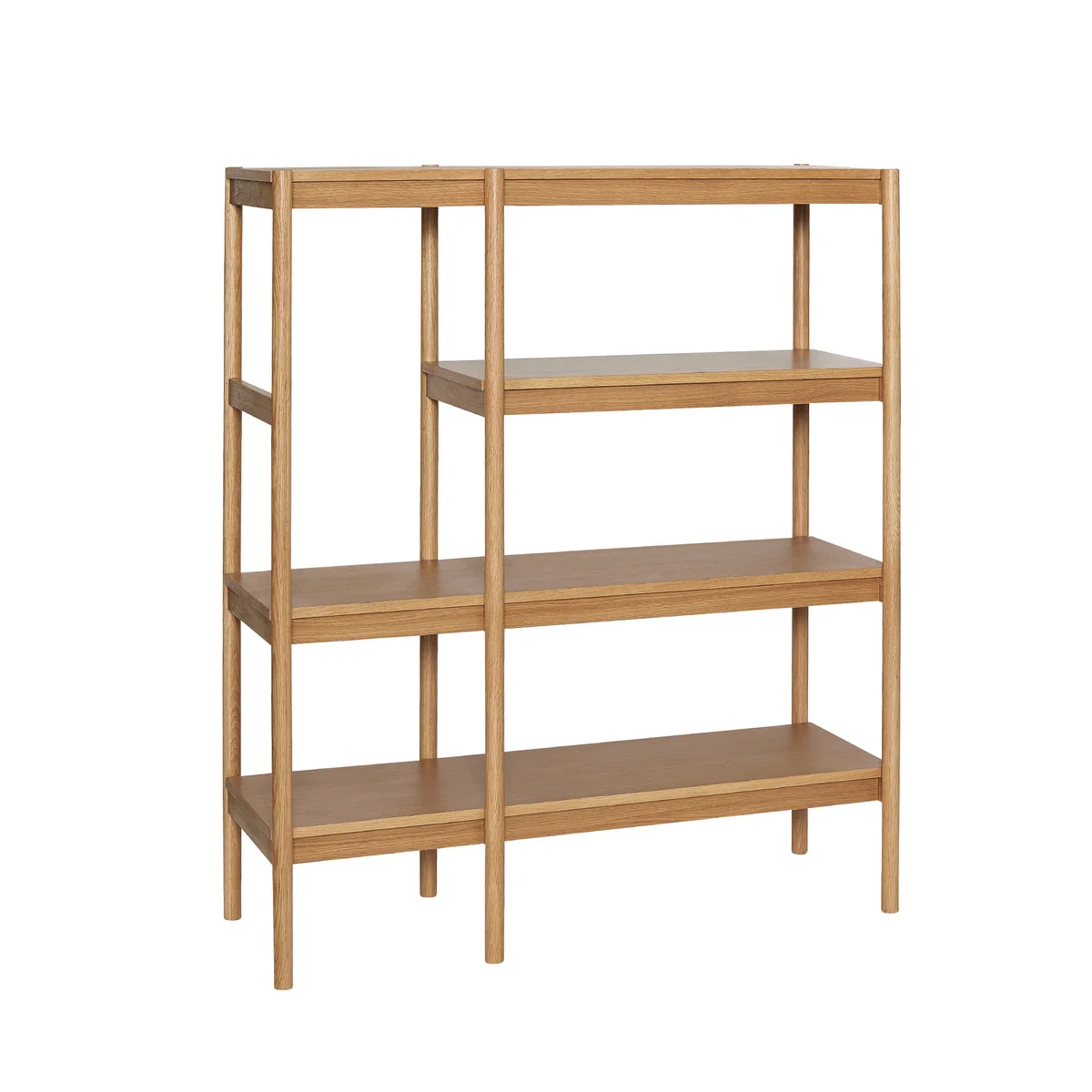 Hübsch Interior - Seize Standregal 120 x 42 x 140 cm, Eiche