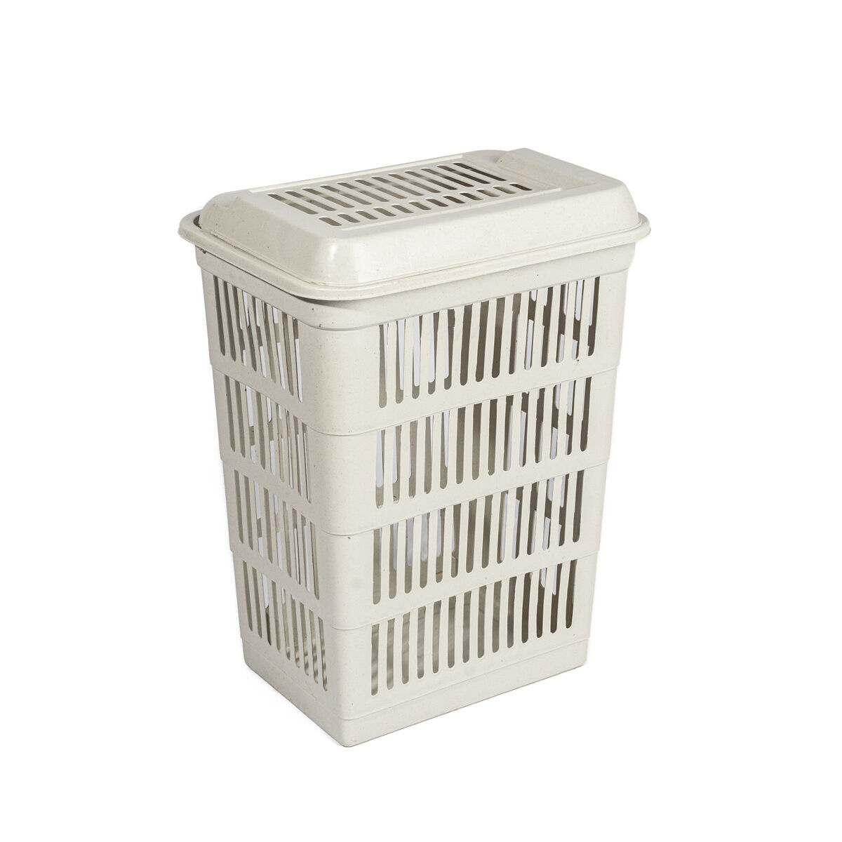 Cesto de roupa wc branco SAND com tampa