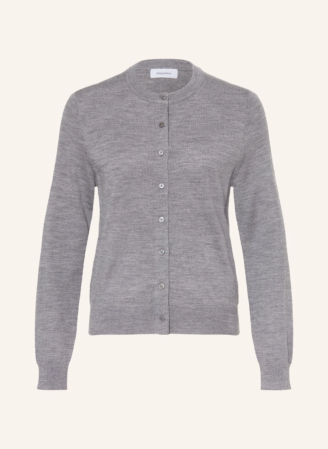 darling harbour Strickjacke aus Merinowolle