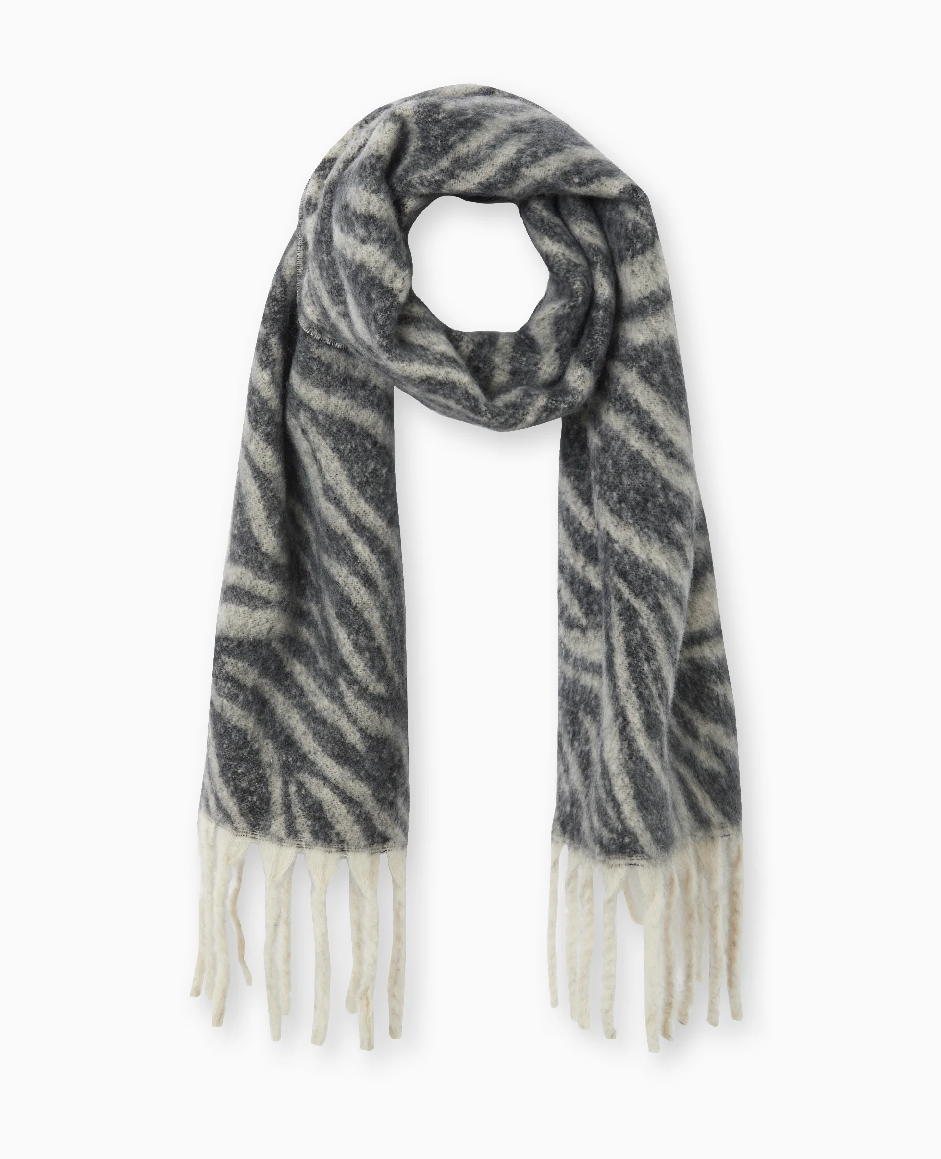 Maxi écharpe motif zèbre