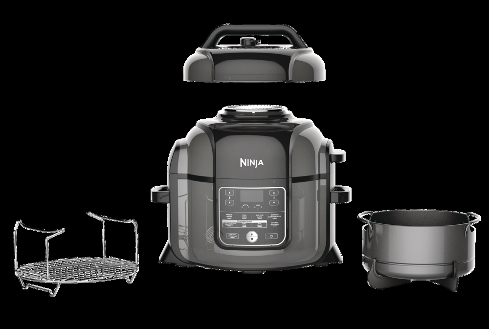 Ninja® Foodi™ Crisps™ Pressure Cooker w/ Air Fryer, Black, 6.5qt
