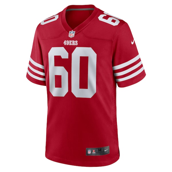 Sebastian Gutierrez San Francisco 49ers Nike Team Game Jersey -  Scarlet