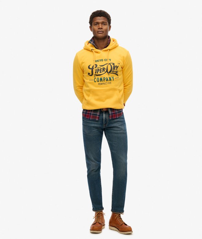 Perfect Fit Script Hoodie