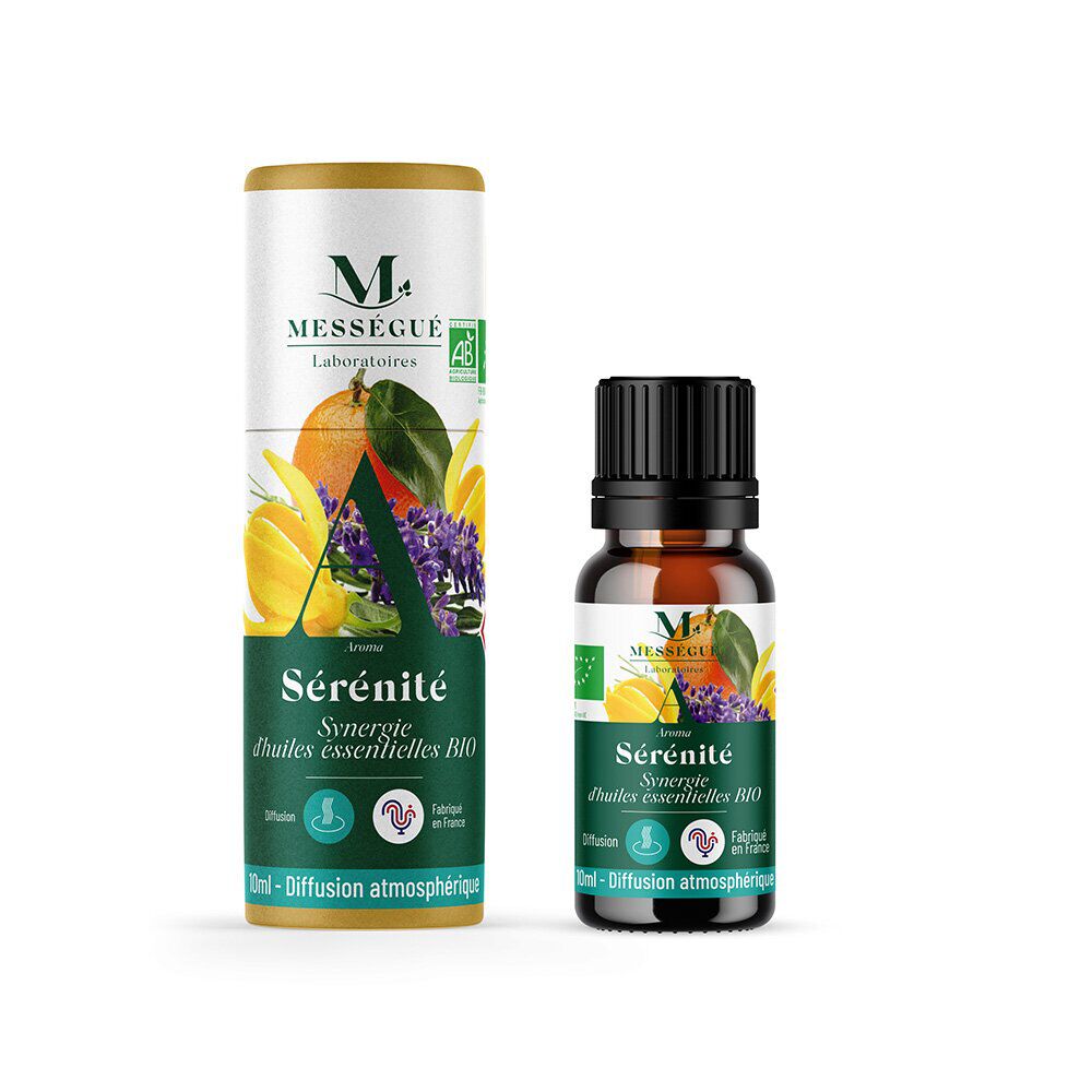 Synergie d'huiles essentielles bio sérénité Mességué 10ml