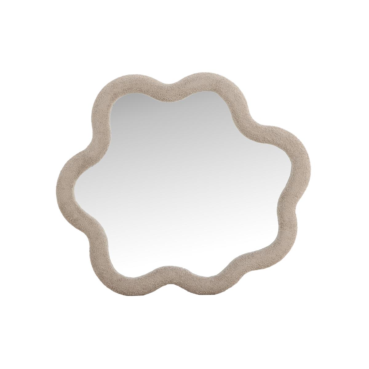 Svea - Martins organische spiegel - ø70 cm - boucle